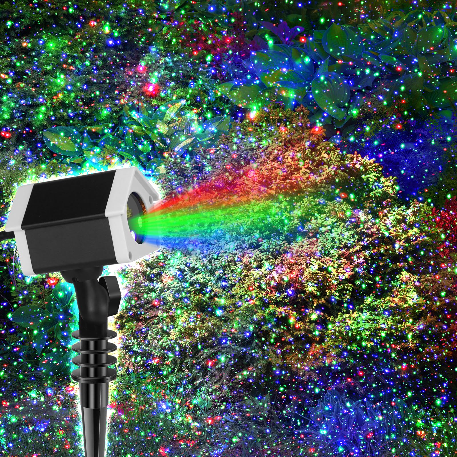 Amazon.com: Lunmore Christmas Laser Lights, Outdoor Garden Laser
